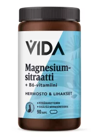 Цитрат магния Vida + B6 90таблеток