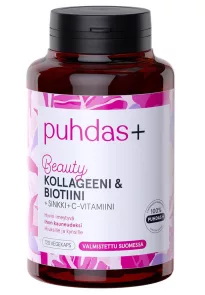 Puhdas+ Beauty Коллаген и биотин 120 капс. 