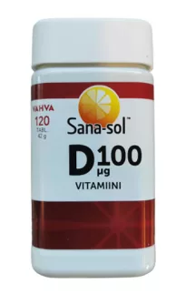 Sana-sol витамин D 100 мкг 120 таблеток