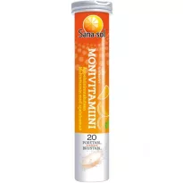 Sana-sol Мультивитамины Растворимые таблетки апельсиновый аромат 20 шт

