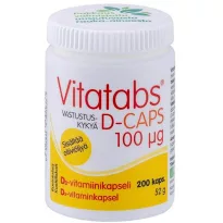 Vitatabs D-Caps +D3 100 мкг 200капс.