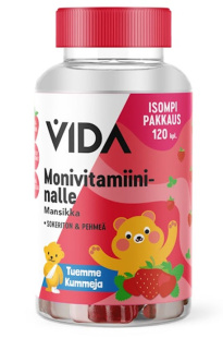 Vida Мультивитамины Клубника 120 шт / 240 г 