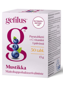 Gefilus &#1078;&#1077;&#1074;&#1072;&#1090;&#1077;&#1083;&#1100;&#1085;&#1099;&#1081; &#1090;&#1072;&#1073;&#1083;&#1077;&#1090; Blueberry 30tabl 13g&#160;
