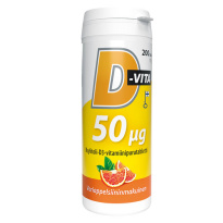 Vitabalans D-Vita 50 &#1084;&#1082;&#1075; D3 &#1089;&#1086; &#1074;&#1082;&#1091;&#1089;&#1086;&#1084; &#1082;&#1088;&#1072;&#1089;&#1085;&#1086;&#1075;&#1086; &#1072;&#1087;&#1077;&#1083;&#1100;&#1089;&#1080;&#1085;&#1072;, &#1078;&#1077;&#1074;&#1072;&#1090;&#1077;&#1083;&#1100;&#1085;&#1099;&#1077; &#1090;&#1072;&#1073;&#1083;&#1077;&#1090;&#1082;&#1080;, 200 &#1096;&#1090;.&#160;
