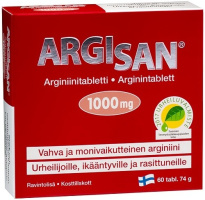 Argimax Arginiinitabletti витамины 1000мг 60 таблеток