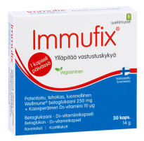 Immufix Бетаглюкан, 30 капсул