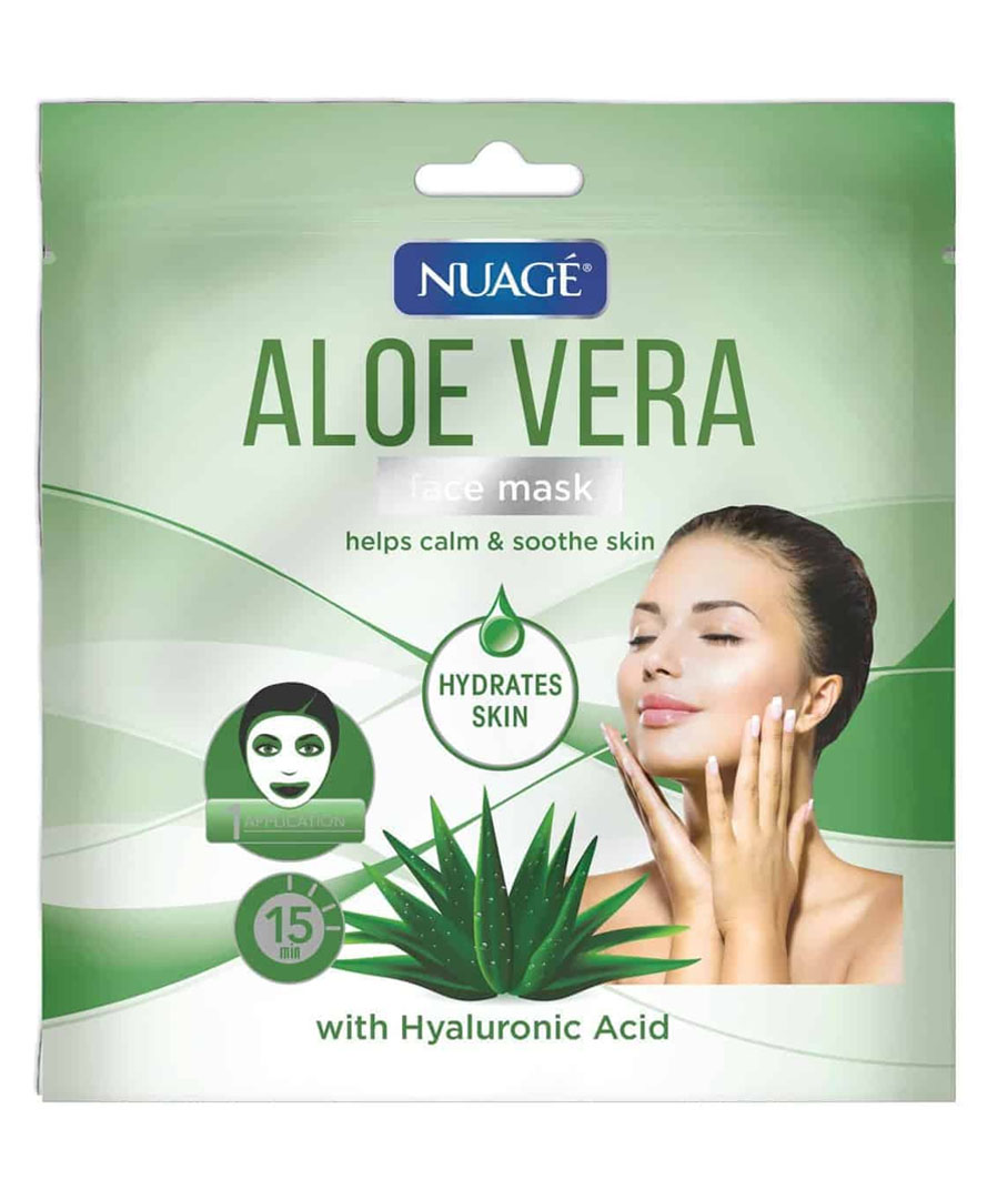 Маски для лица Nuage Aloe Vera&Hyaluronic Face Mask 5020535012700 |  Лапландия Маркет