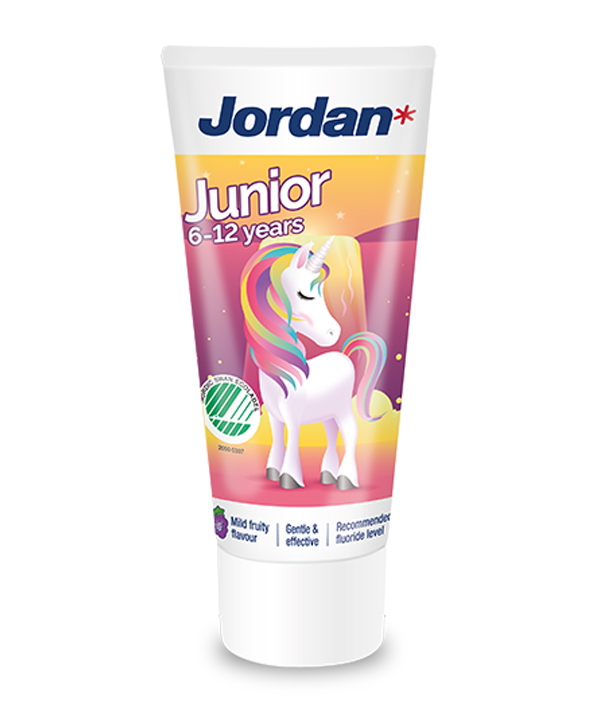 Jordan Junior Mild Fruity Зубная паста 6-12 лет 50 мл