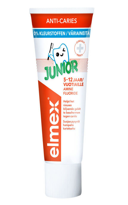 Elmex Junior Зубная паста - для детей 5-12 лет 75 мл