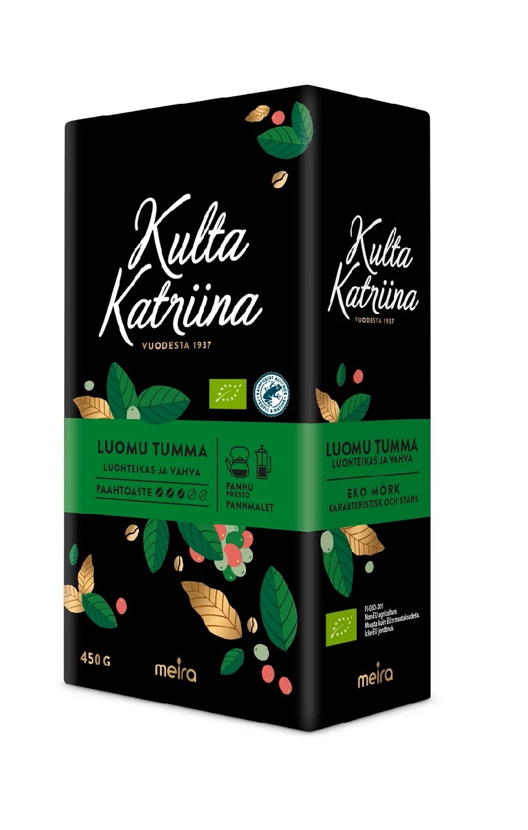 Молотый кофе Kulta Katriina tumma suodatinkahvi 450g | Лапландия Маркет