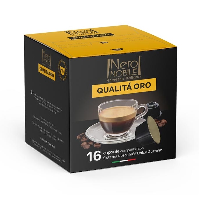 Nero Nobile Dolce Gusto Qualita Oro Кофе 16 капсул