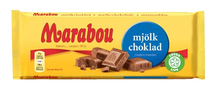 Marabou молочный шоколад 100г