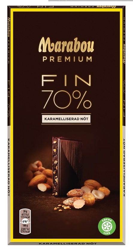 Marabou Premium &#1050;&#1072;&#1088;&#1072;&#1084;&#1077;&#1083;&#1080;&#1079;&#1080;&#1088;&#1086;&#1074;&#1072;&#1085;&#1085;&#1099;&#1081; &#1086;&#1088;&#1077;&#1093; 100&#1075;&#160;