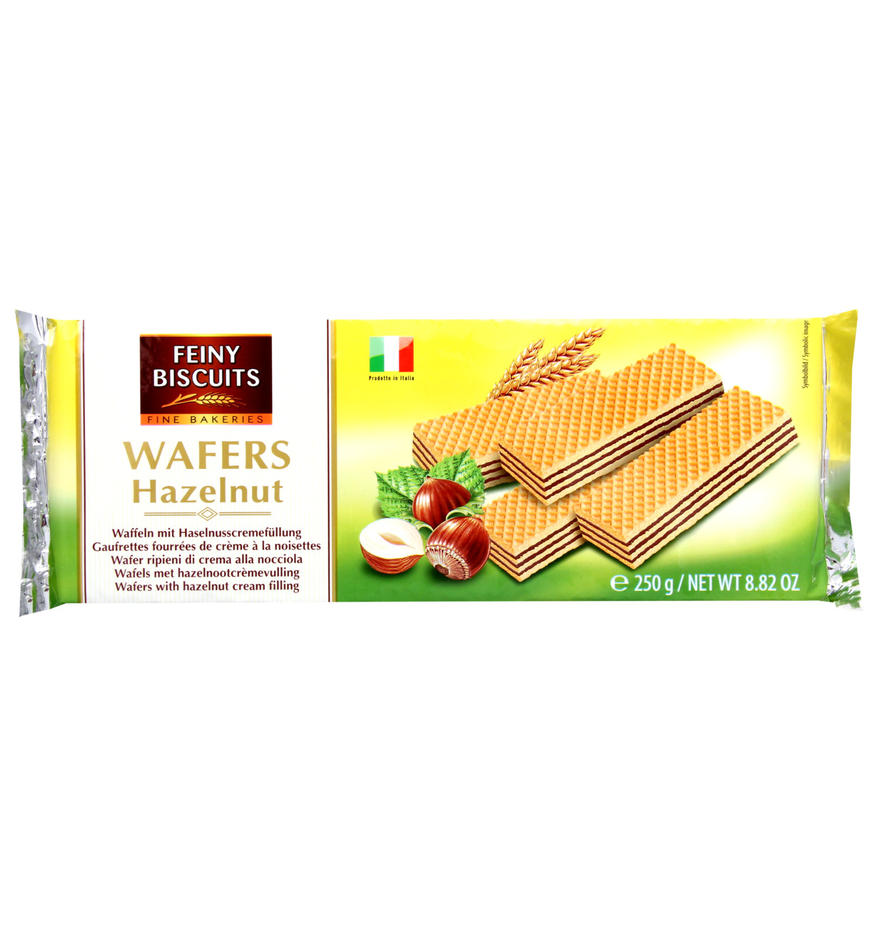 Feiny Biscuits &#1042;&#1072;&#1092;&#1083;&#1080; &#1089; &#1086;&#1088;&#1077;&#1093;&#1086;&#1074;&#1086;&#1081; &#1085;&#1072;&#1095;&#1080;&#1085;&#1082;&#1086;&#1081; 250 &#1075;

