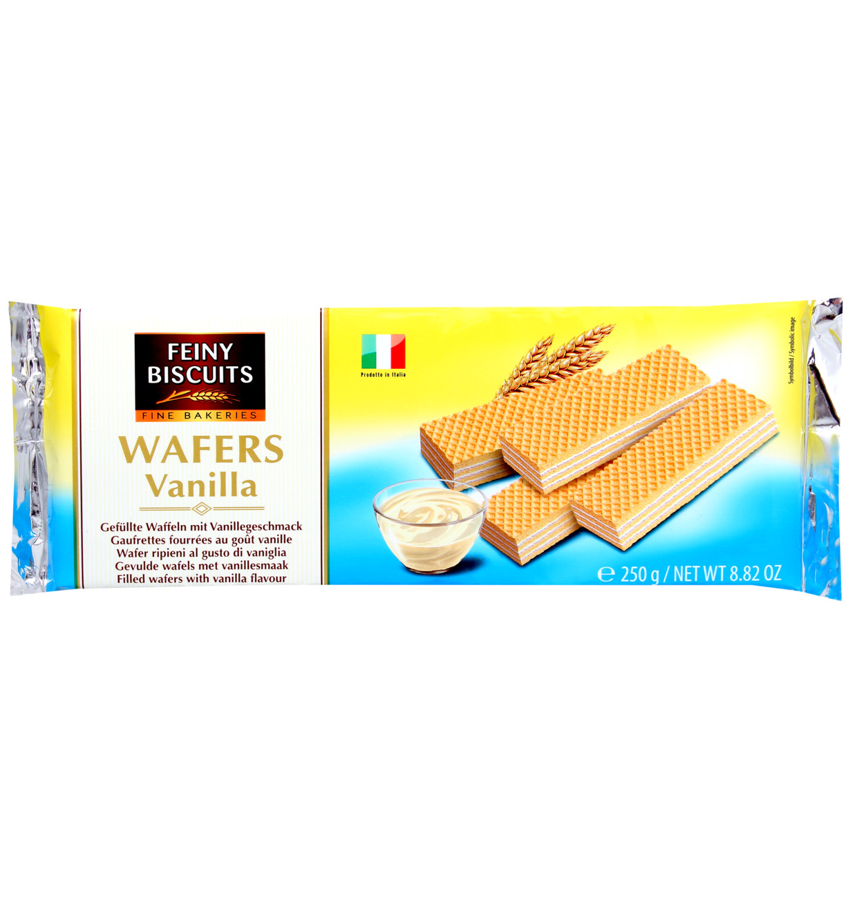 Feiny Biscuits &#1042;&#1072;&#1092;&#1083;&#1080; &#1089; &#1074;&#1072;&#1085;&#1080;&#1083;&#1100;&#1085;&#1086;&#1081; &#1085;&#1072;&#1095;&#1080;&#1085;&#1082;&#1086;&#1081; 250&#1075;
