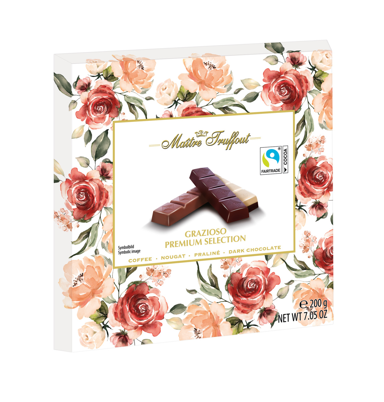 Шоколадные конфеты в коробках MT Grazioso Premium-Valinta 200g ...