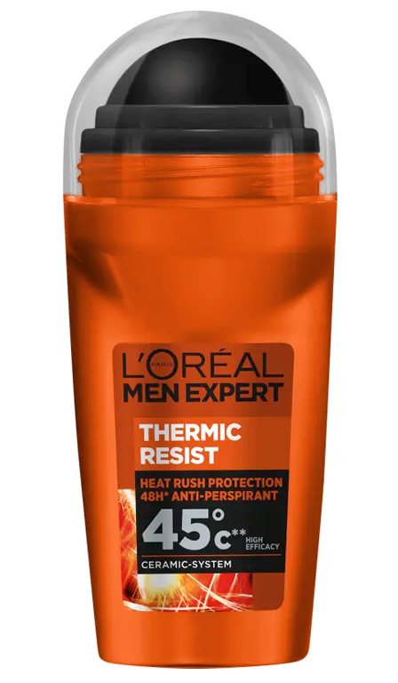 L'Oreal Men Expert Термозащита Шариковый Дезодорант-Антиперспирант для мужчин, 50 мл.