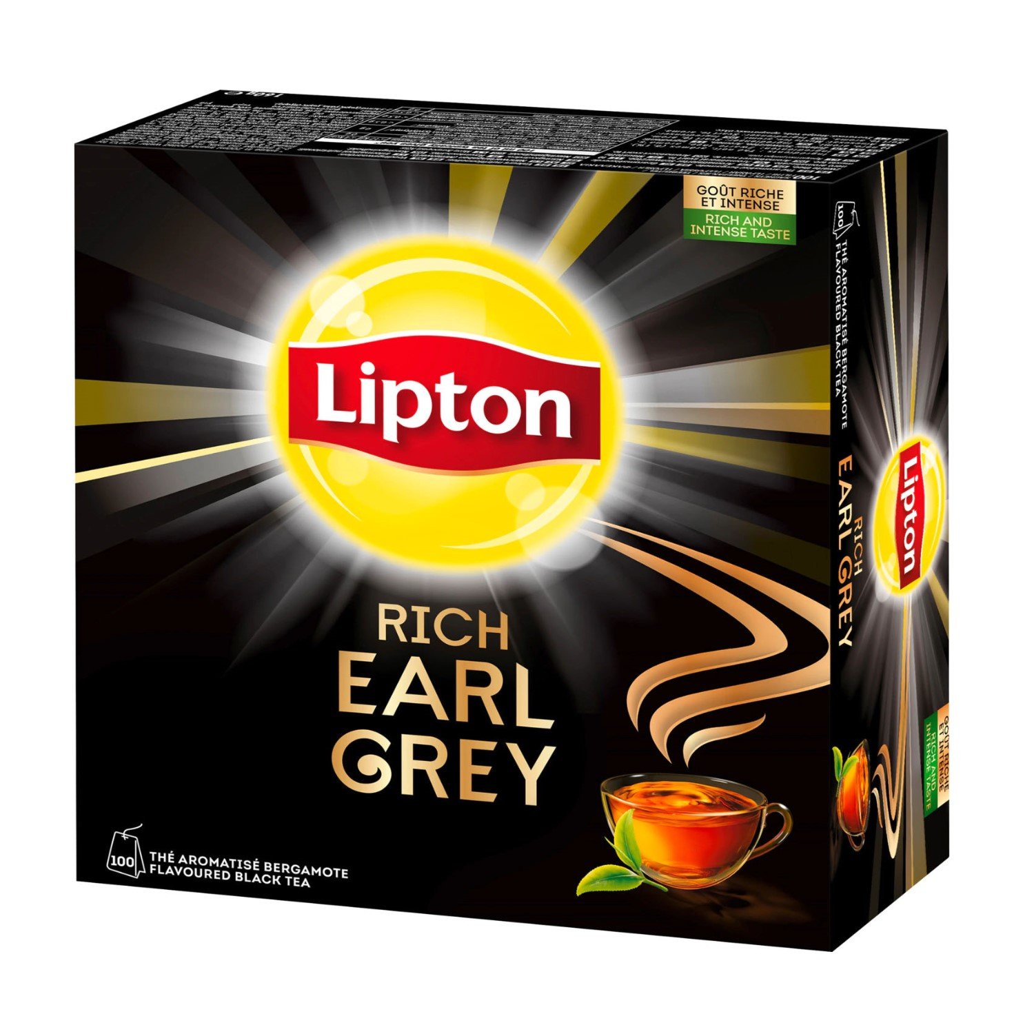 Черный рассыпной чай Lipton Earl Grey tee 100pcs 8712100679360 | Лапландия  Маркет