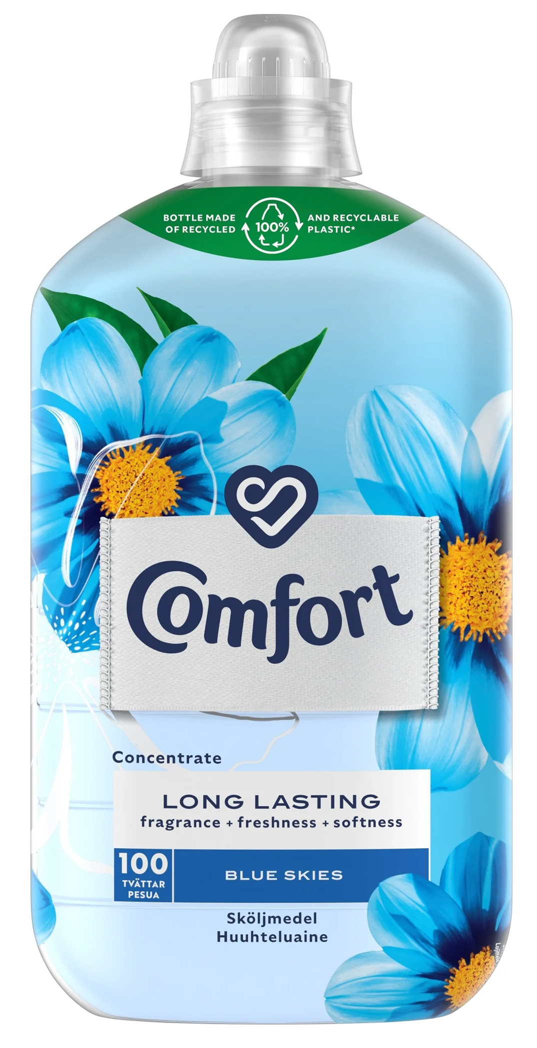 Comfort Blue Ополаскиватель 1,8 л / 100 стирок с доставкой из Финляндии ...