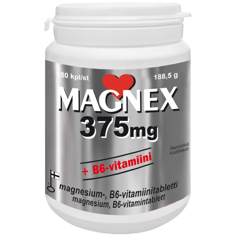 Magnex 375 мг + Витамин В6 180 табл.